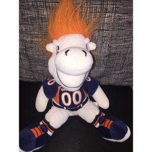Denver Broncos NFL Soft Plush Football Mascot Miles Horse Toy